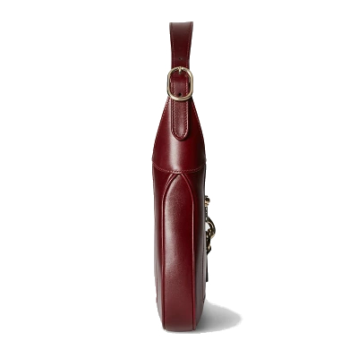 グッチ ジャッキー スモール ショルダーバッグ パテントレザー ロッソ アンコーラ レッド